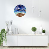12inch Ocean Design Resin Wall Clock